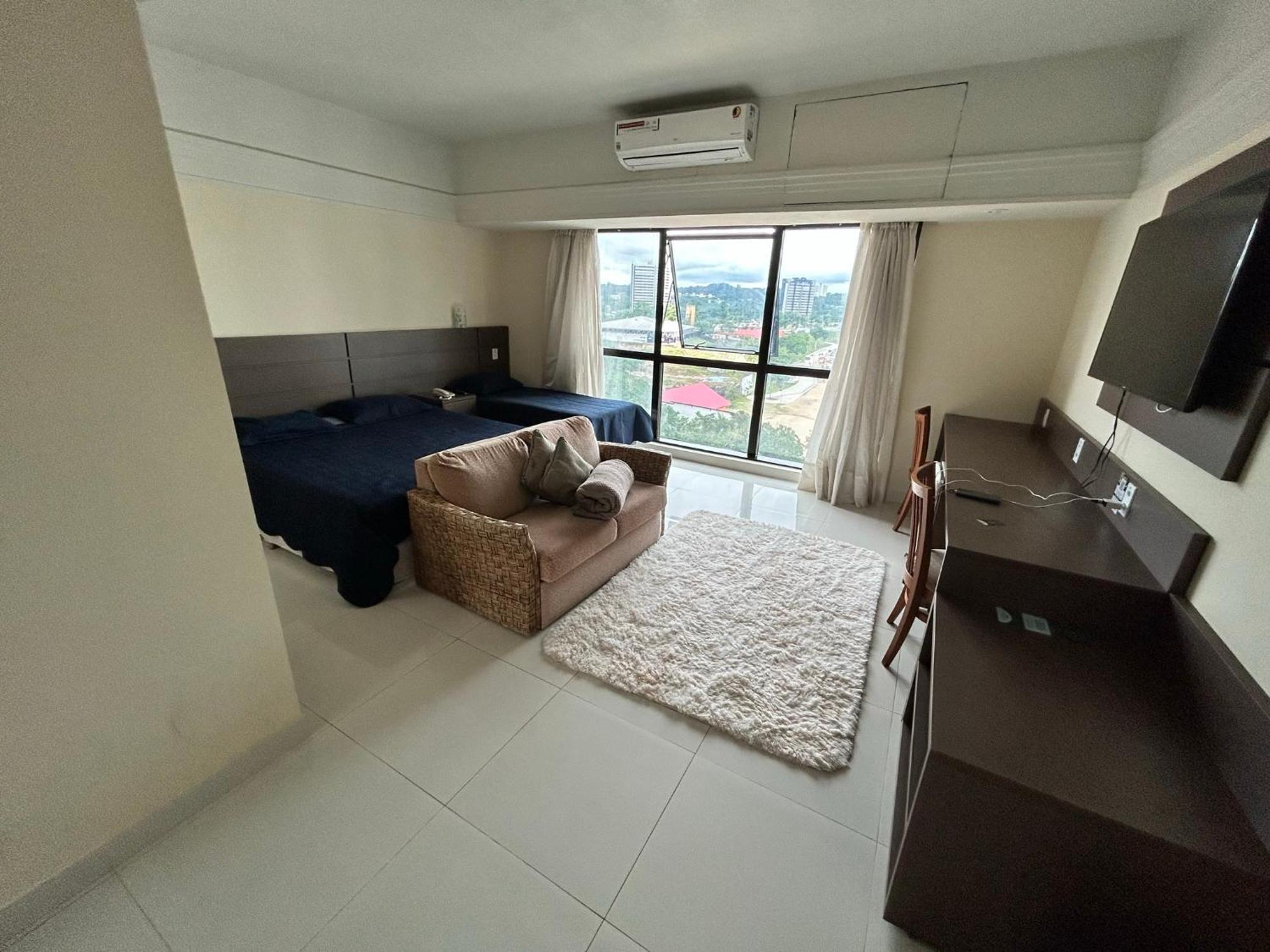 Tropical Executive Flat Vista Incrivel Para A Orla Manaus Exterior photo